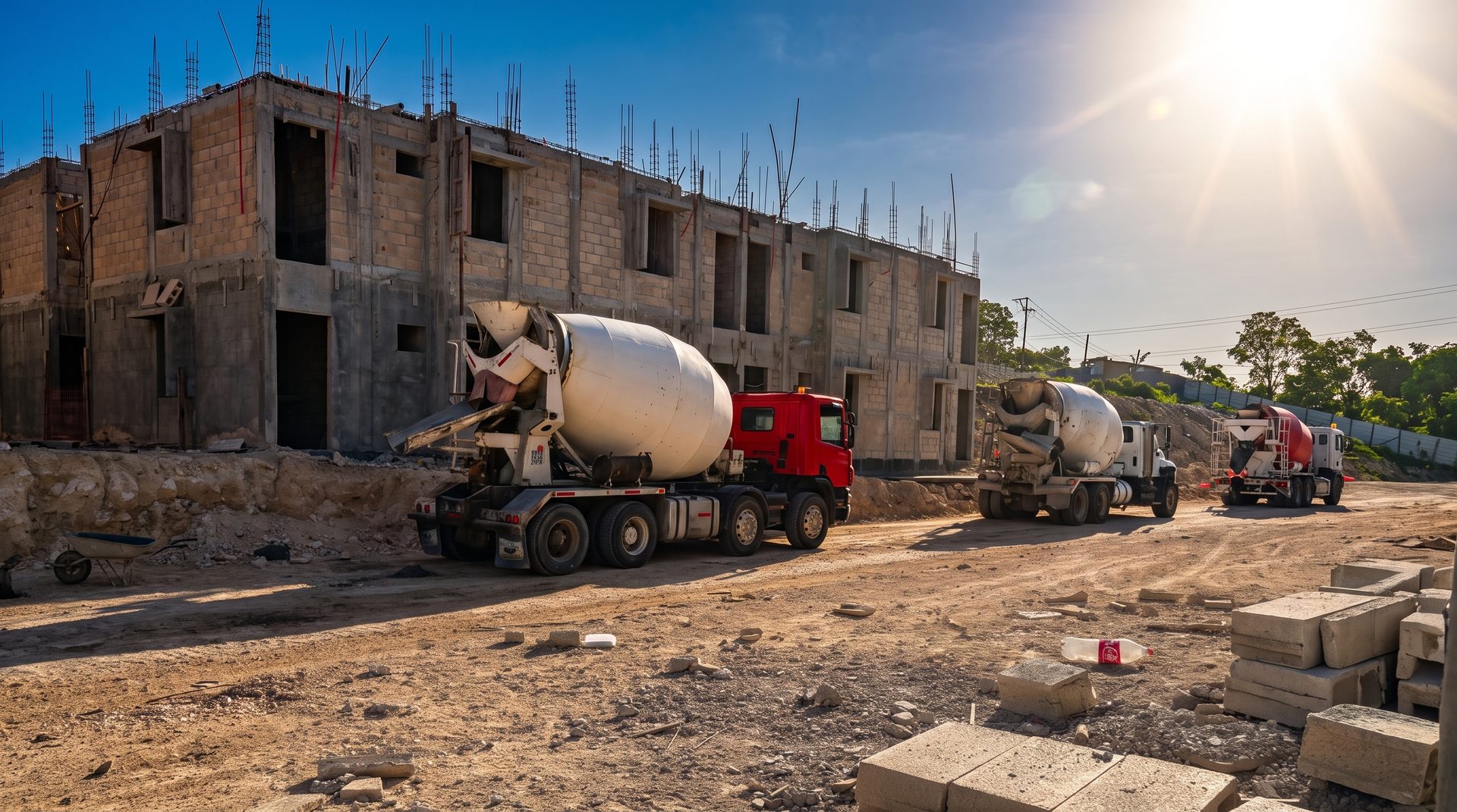 Proyecto Multifamiliar Miguel Hidalgo — ollas revolvedoras en sitio