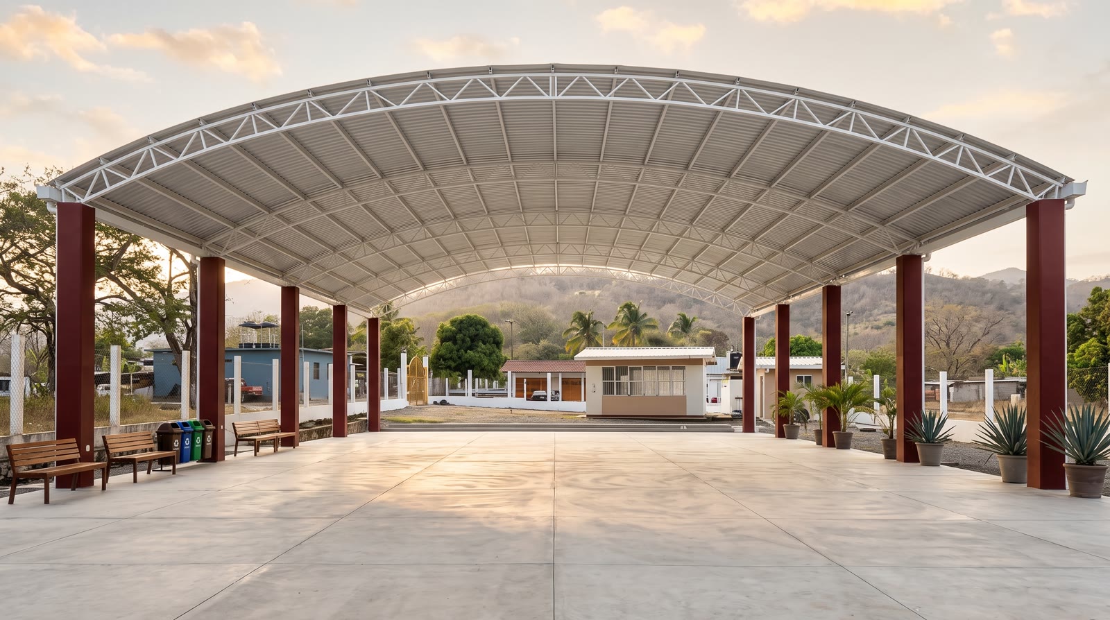 Techado Escuela Gustavo Díaz Ordaz — foto 4