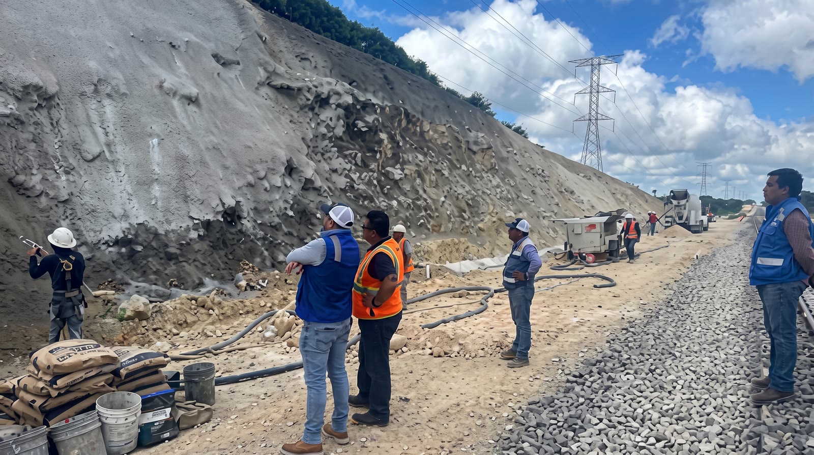 Tren Maya — Concreto Lanzado